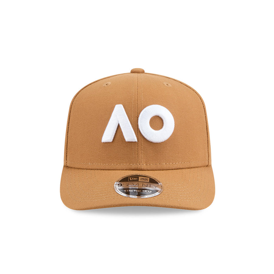 Australian Open 9SEVENTY Seasonal Cap Brown