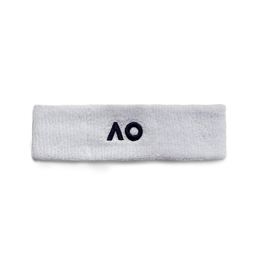 Australian Open Performance Headband White