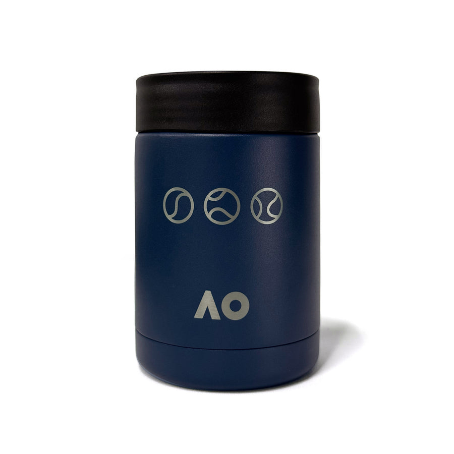 Australian Open Insulated Can Cooler Navy