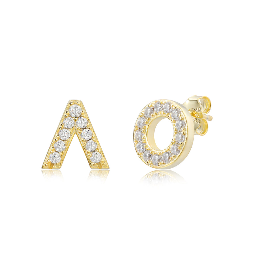 Australian Open Logo Stud Earrings