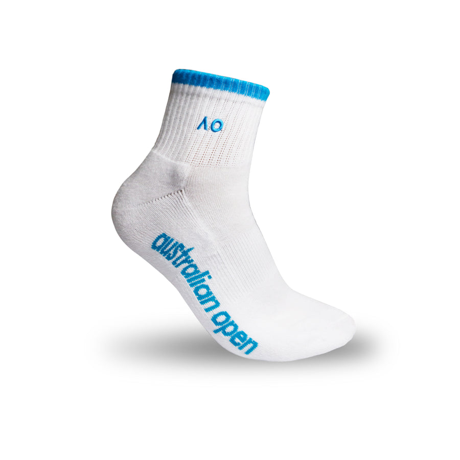 Australian Open Ankle Socks White