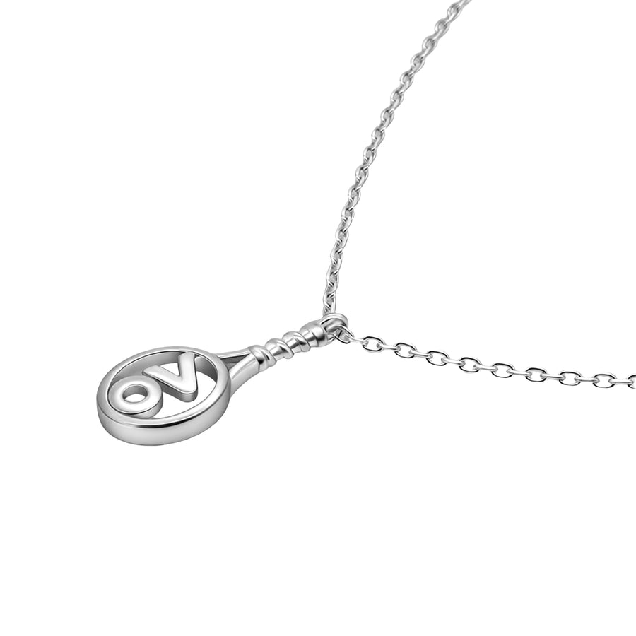 Australian Open Opal Racquet Necklace
