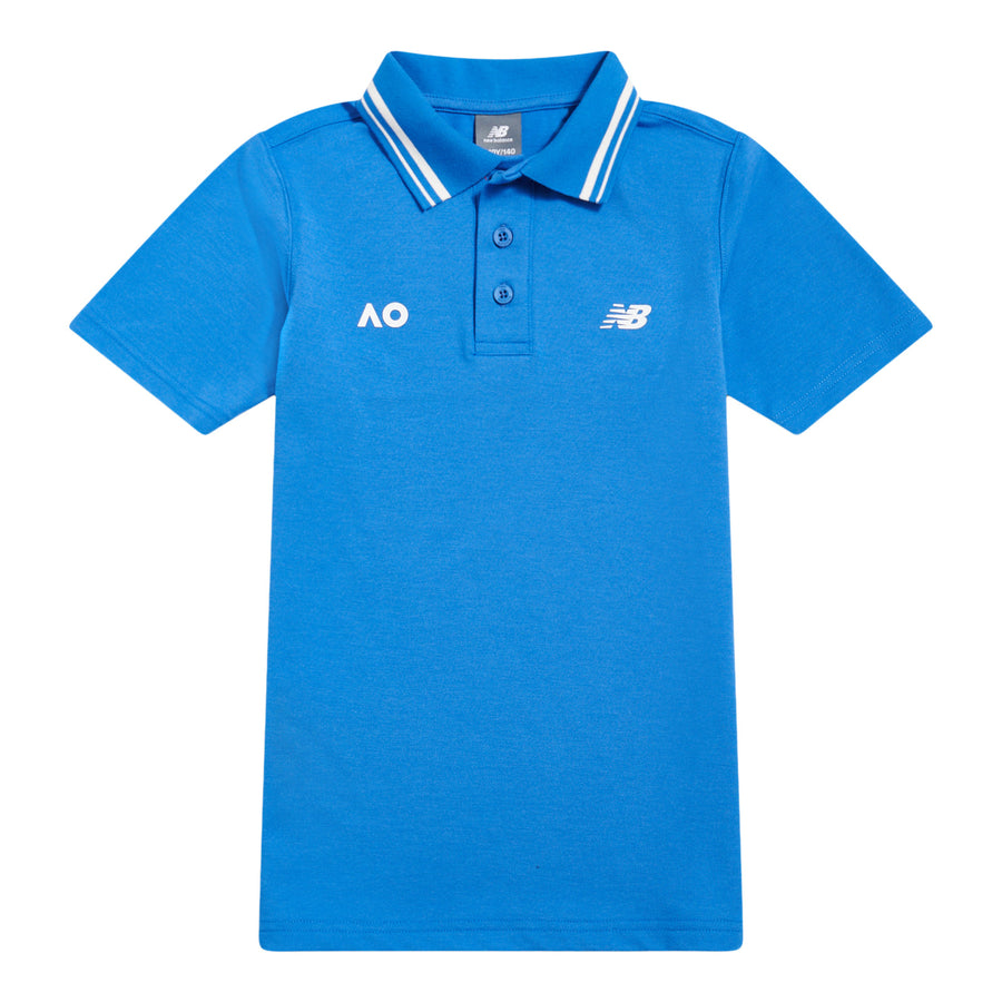 Boys Performance Polo Blue