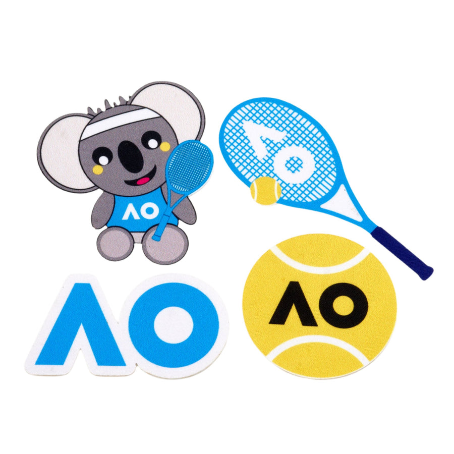 Australian Open Embroidered Patches Set of 4