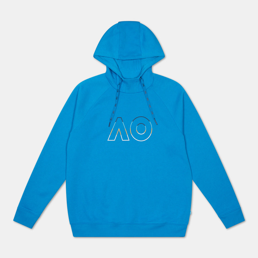 Men's Australian Open Logo Hoodie Blue