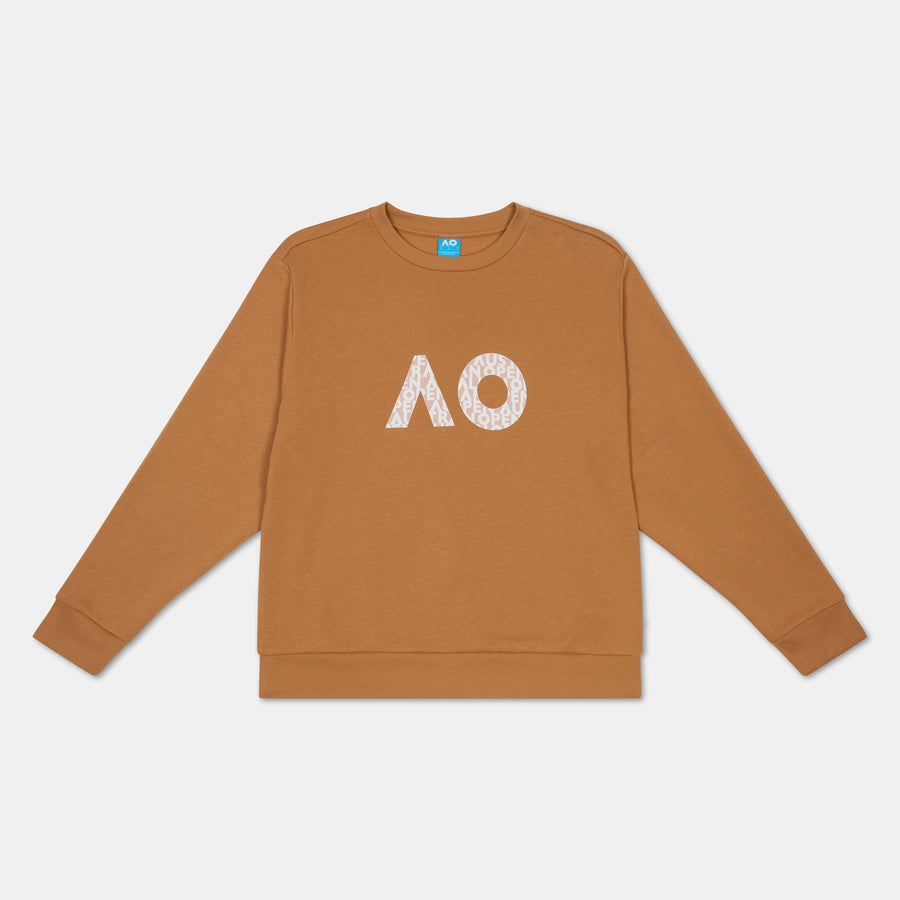 Men's Australian Open Lifestyle Sweatshirt Beige