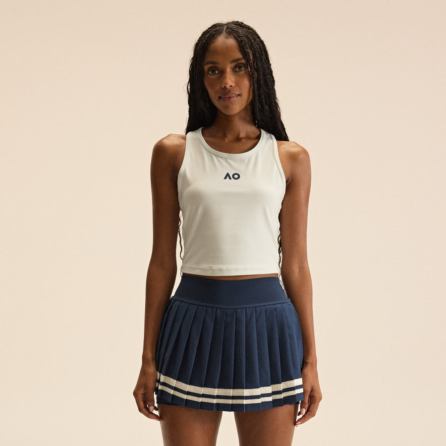 Women's Tournament Fitted Tank Light Blue