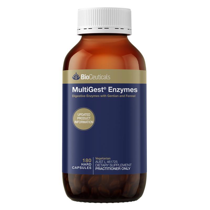BioCeuticals MultiGest® Enzymes 180 Capsules
