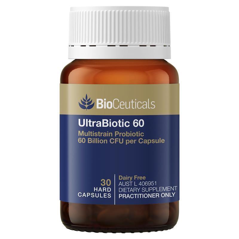 BioCeuticals UltraBiotic 60 30 Capsules