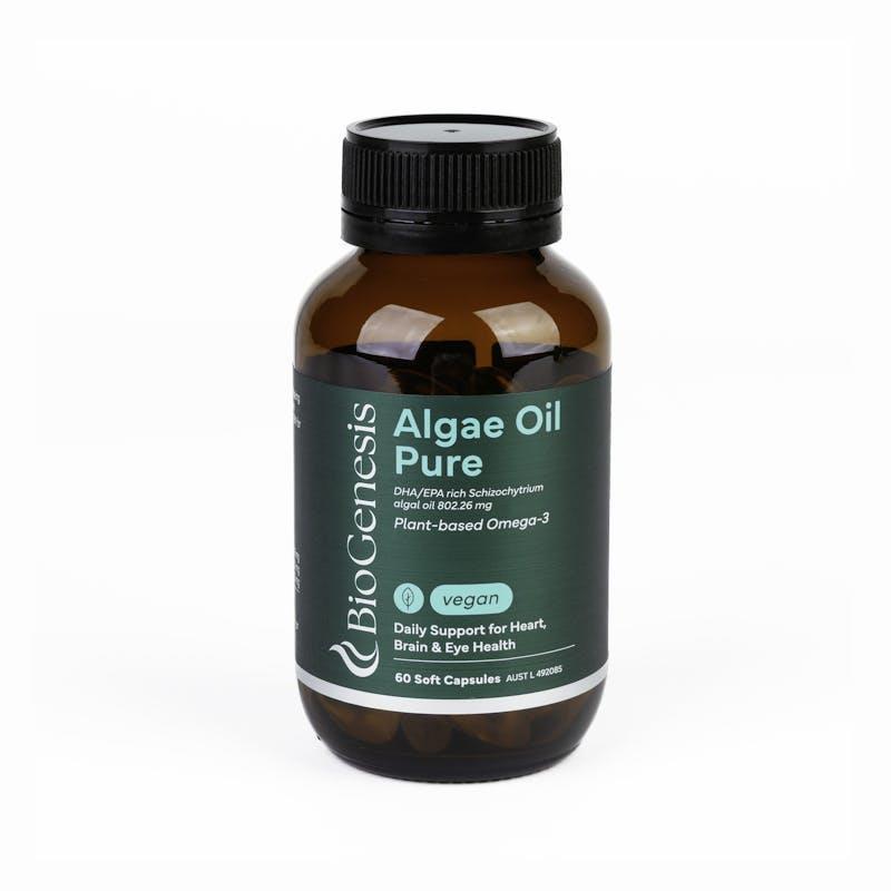 BioGenesis Algae Oil Pure 60 Capsules