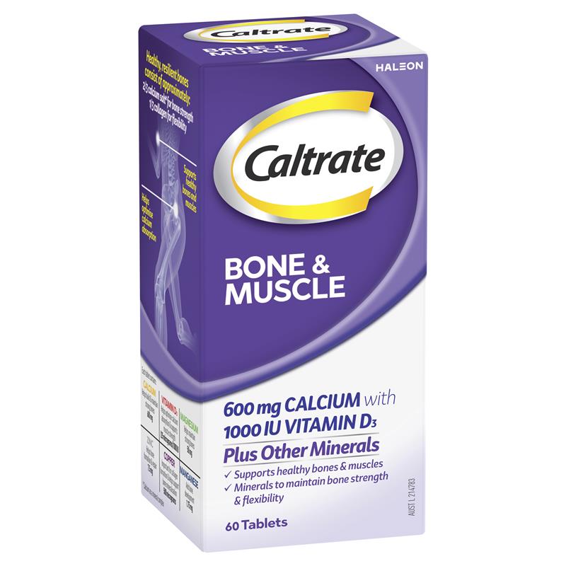 Caltrate Bone and Muscle 60 Tablets