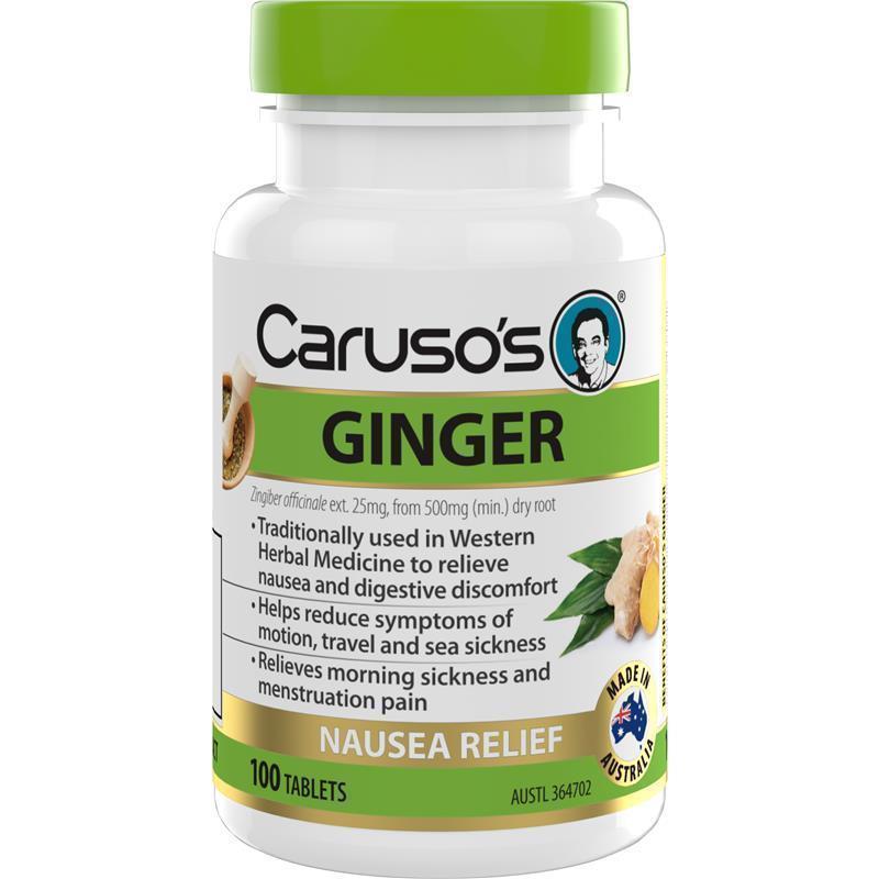 Carusos Ginger 100 Tablets