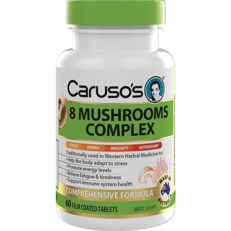 Carusos Mushroom Complex 60 Capsules