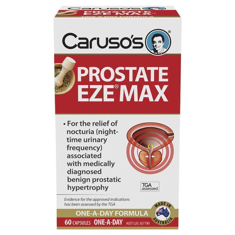 Carusos Prostate Eze Max 60 Capsules
