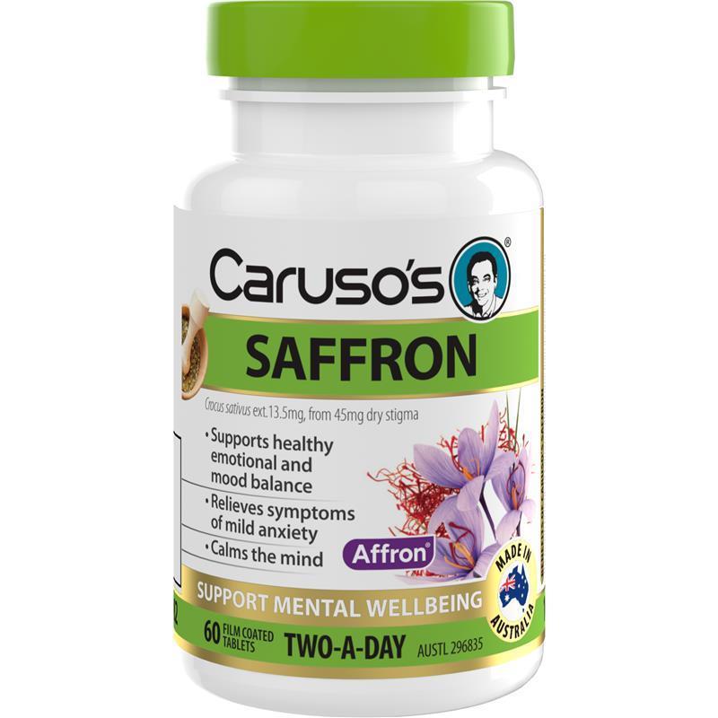 Carusos Saffron 60 Tablets