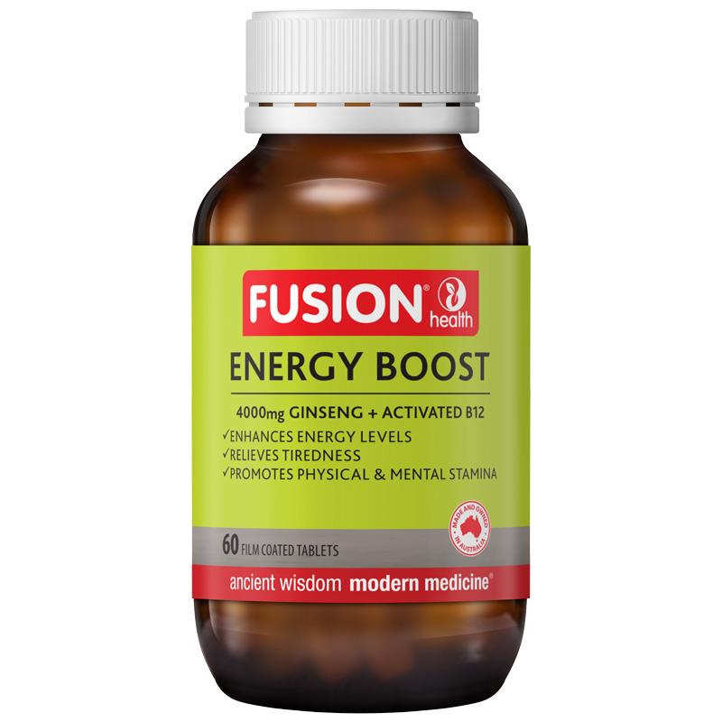 Fusion Energy Boost 60 Tablets
