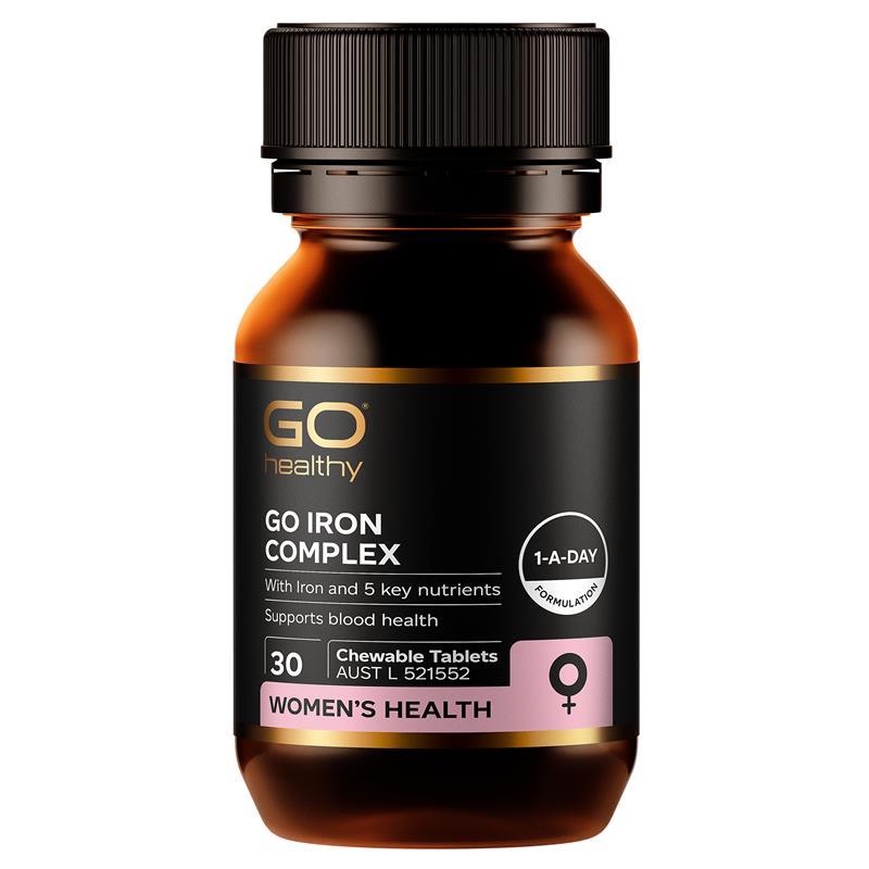 GO Healthy Iron Complex 30 Capsules