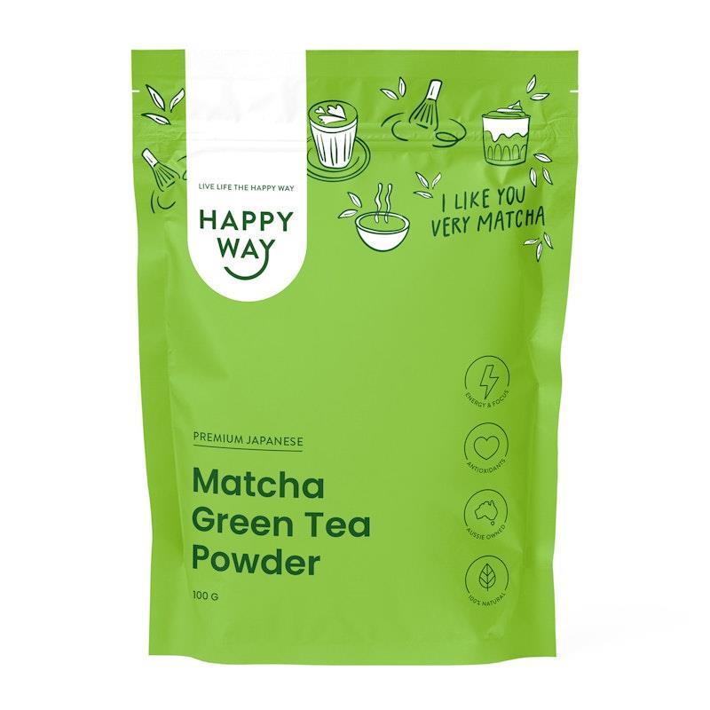 Happy Way Matcha Green Tea Powder 100g
