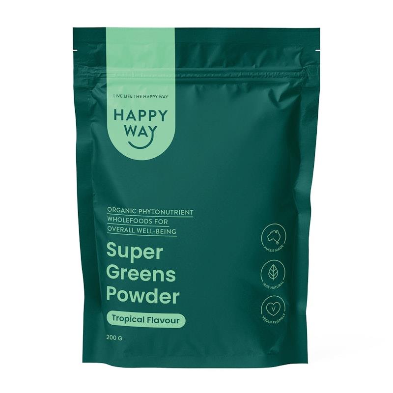 Happy Way Super Greens Powder 200g