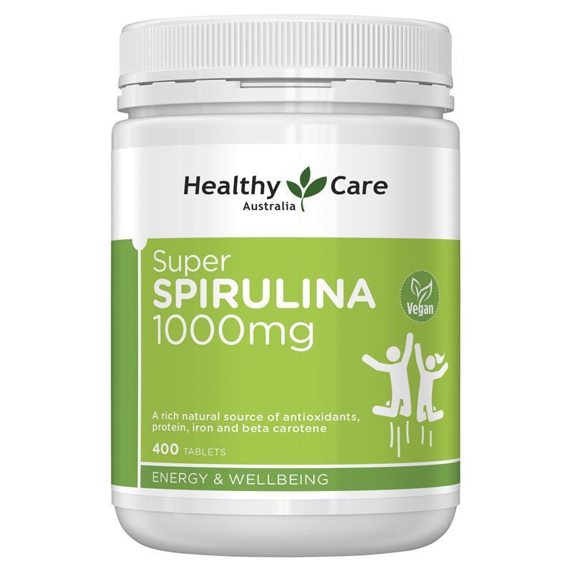 Healthy Care Super Spirulina 400 Tablets