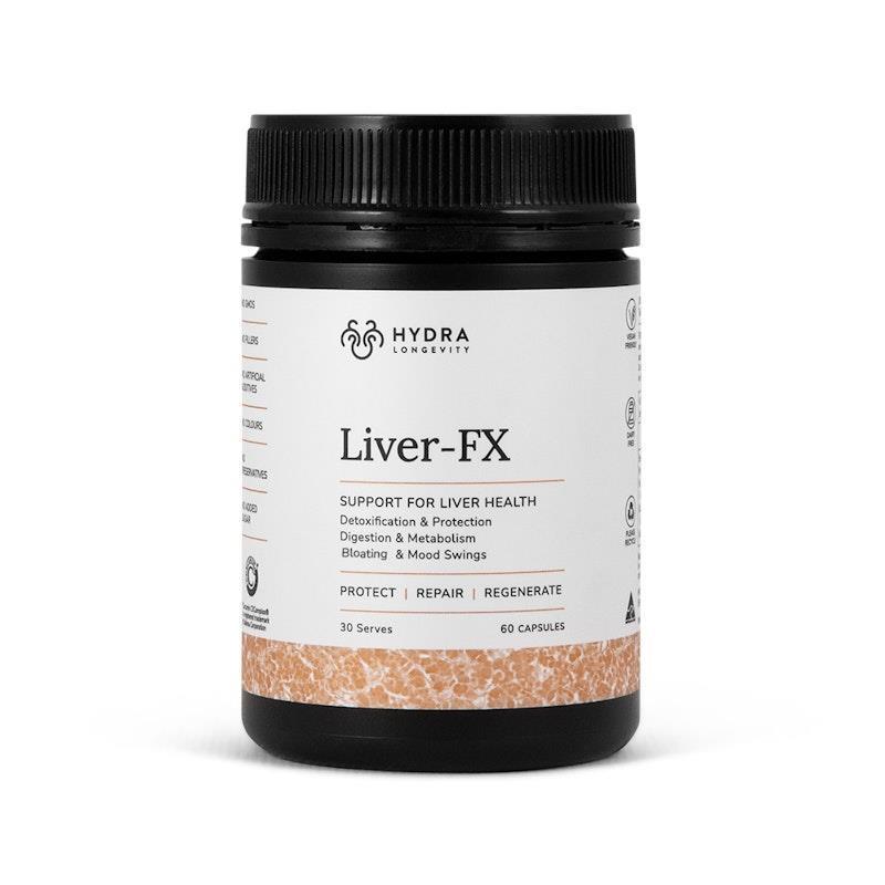 Hydra Longevity Liver-FX 60 Capsules
