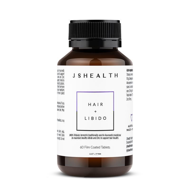 JSHealth Hair + Libido Formula 60 Tablets