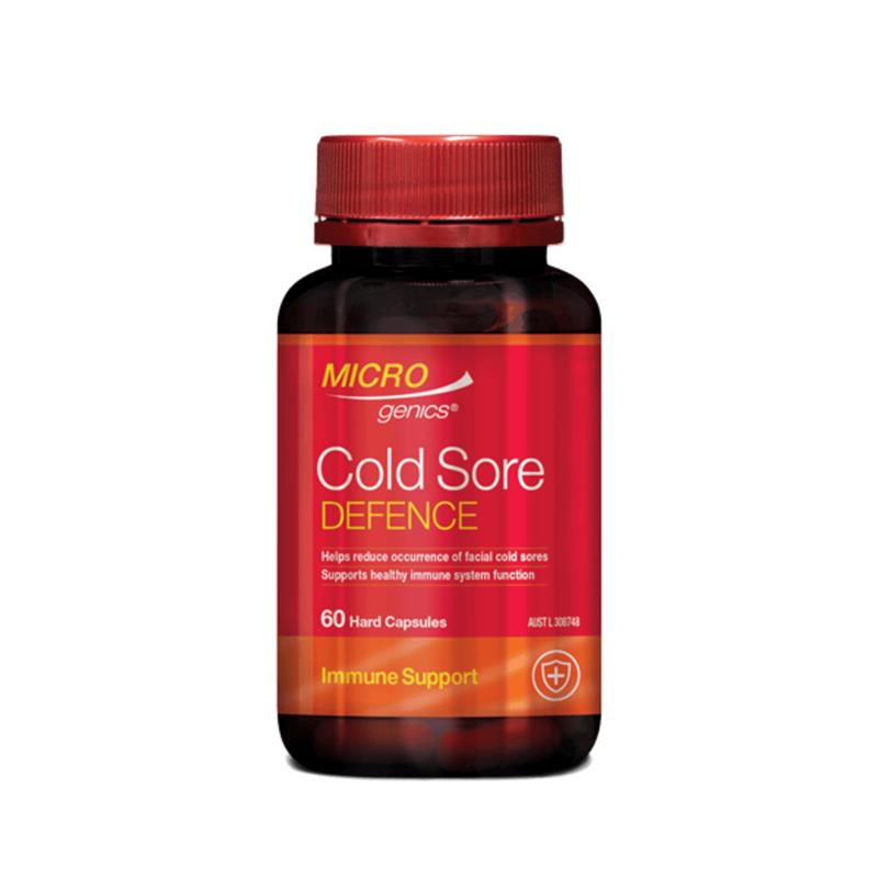 Microgenics Cold Sore Defence 60 Capsules