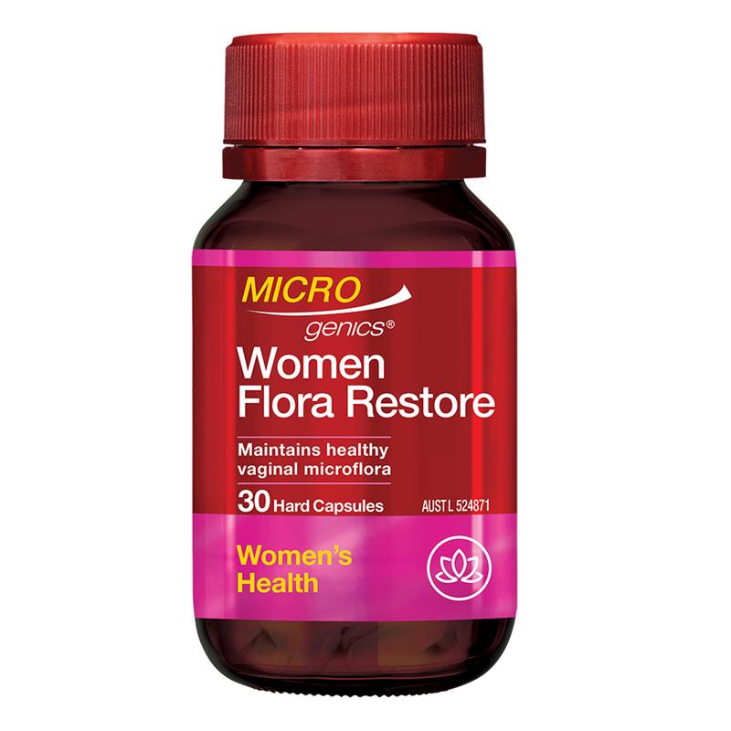 Microgenics Women Flora Restore 30 Capsules