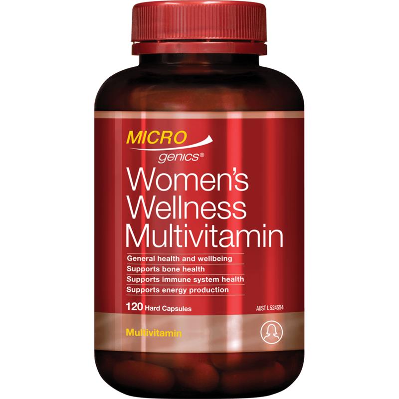 Microgenics Womens Wellness Multivitamin 120 Capsules