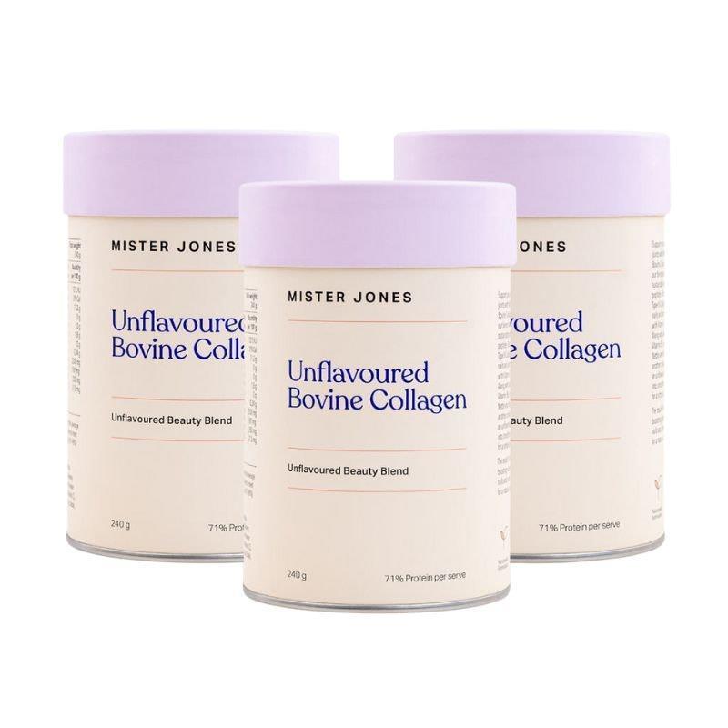 Mister Jones Bovine Collagen Unflavoured 3Pack