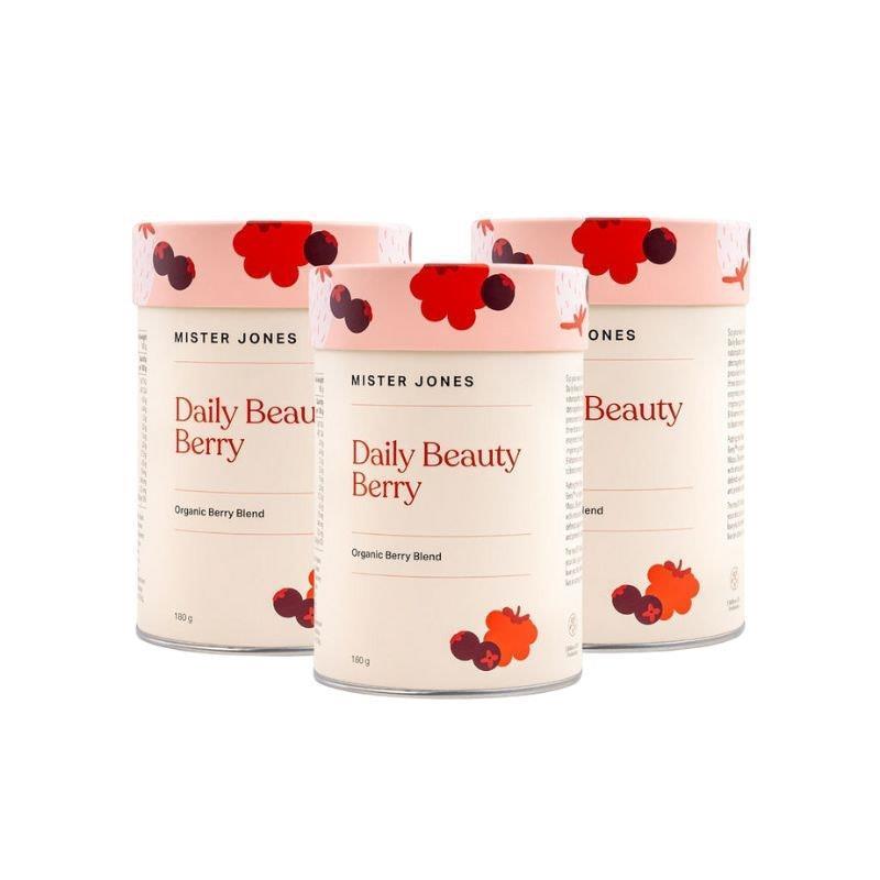 Mister Jones Daily Beauty Berry Large 3Pack