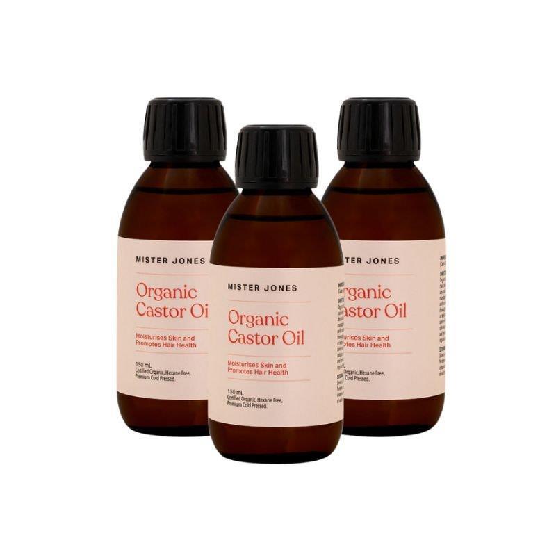Mister Jones Organic Castor Oil 3Pack