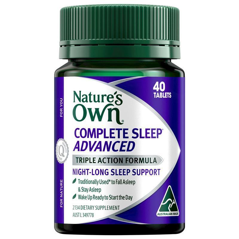 Nature's Own Complete Sleep Advanced 40 Tablets