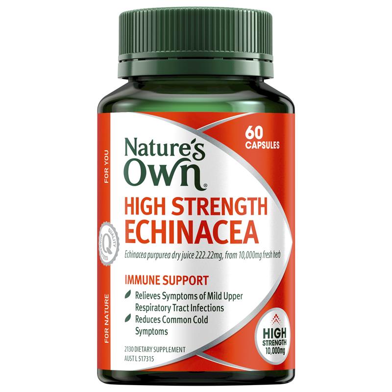 Nature's Own High Strength Echinacea 60 Capsules