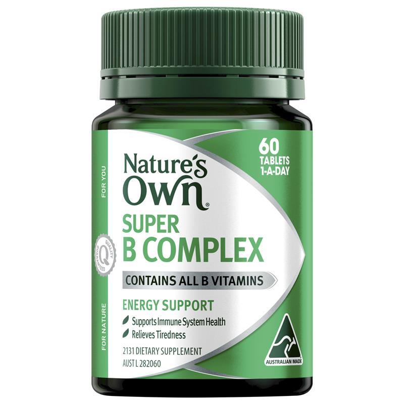 Nature's Own Super B Complex 60 Tablets