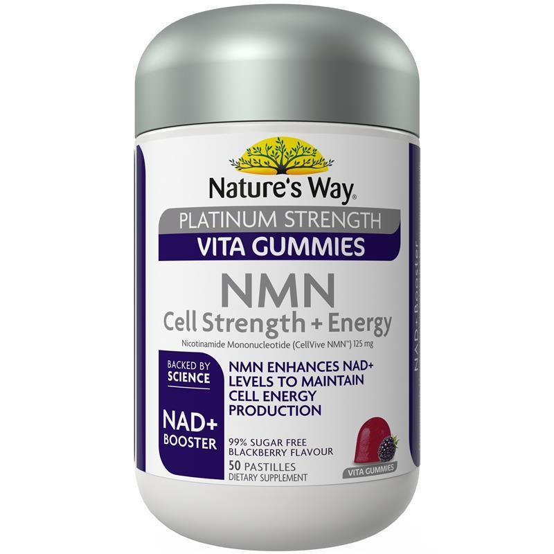 Nature's Way Platinum Strength NMN 50 Gummies