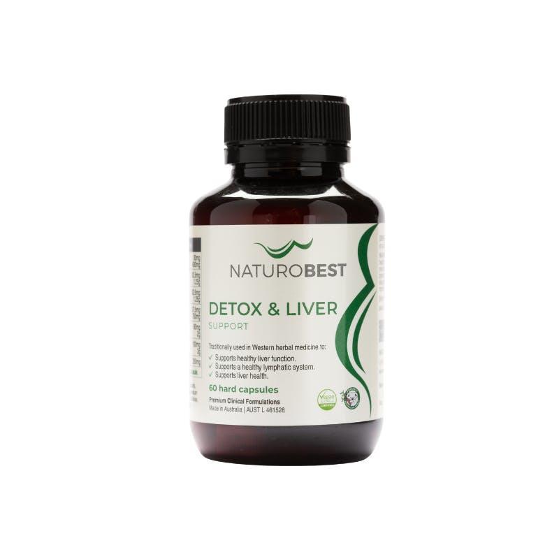 NaturoBest Detox & Liver Support 60 Capsules