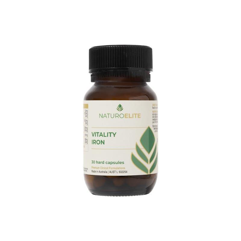 NaturoElite Vitality Iron 30 Capsules