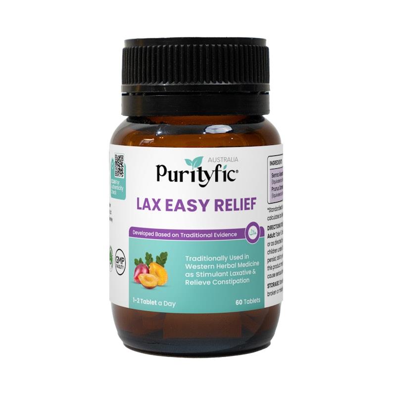 PURITYFIC Lax Easy® Relief (60 Tablets) 1Unit