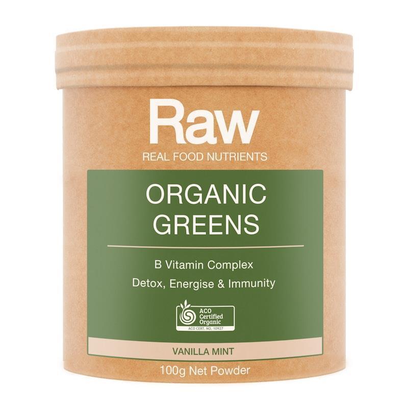 Raw Real Food Nutrients Organic Greens 100g