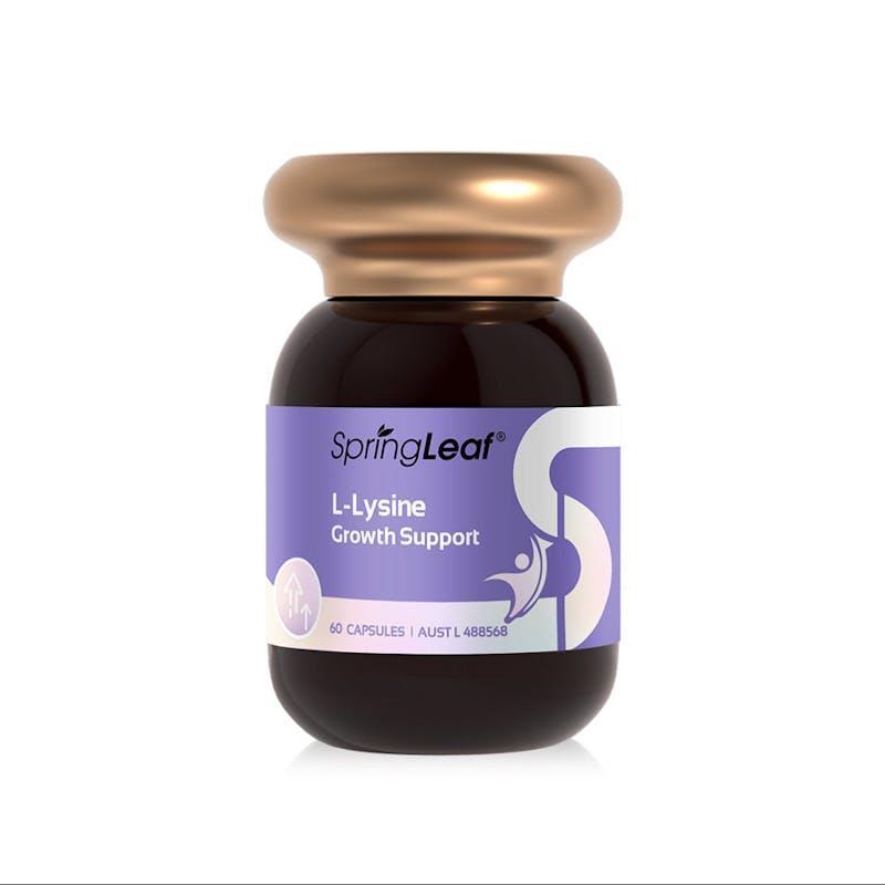 SpringLeaf L-Lysine Growth Support 60 Capsules