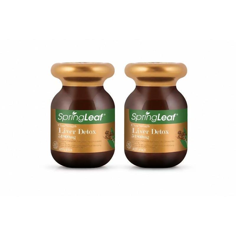 SpringLeaf Liver Detox 51,800mg 120 Capsules