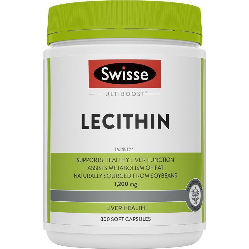 Swisse Ultiboost Lecithin 1200mg 300 Capsules