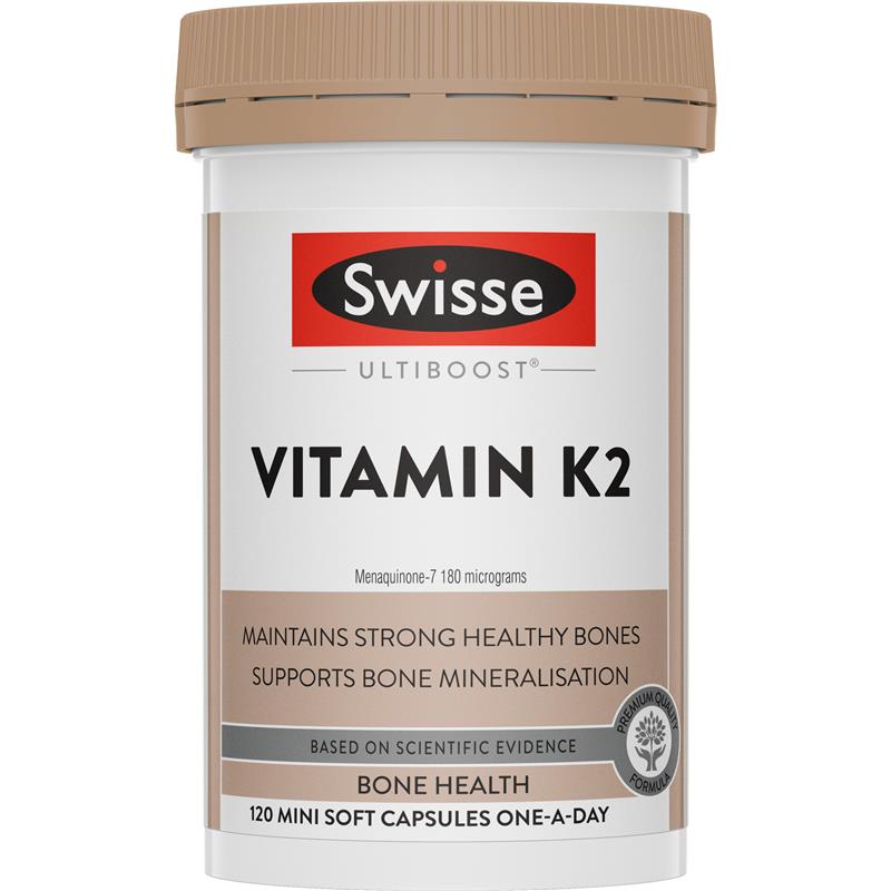 Swisse Ultiboost Vitamin K2 120 Capsules