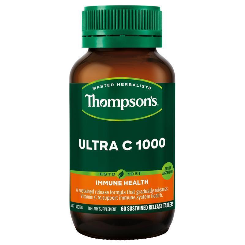 Thompson's Ultra C 1000mg 60 Tablets