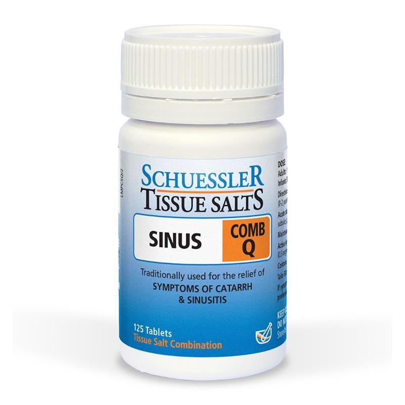 Tissue Salts Comb Q Sinus 125 Tablets