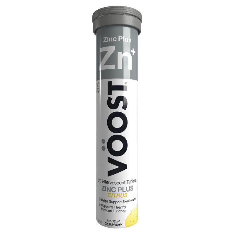 Voost Zinc Plus Effervescent 20 Tablets