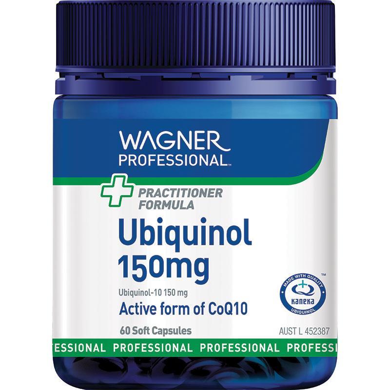 Wagner Professional Ubiquinol 150mg 60 Soft Capsules