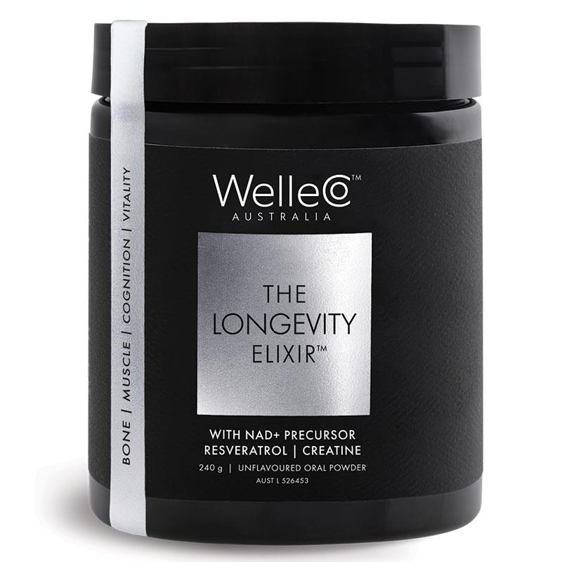 WelleCo The Longevity Elixir Unflavoured 240g Powder