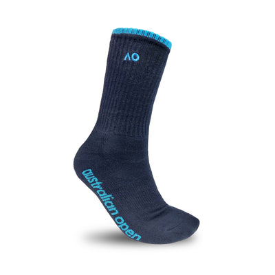 Australian Open Crew Socks Navy